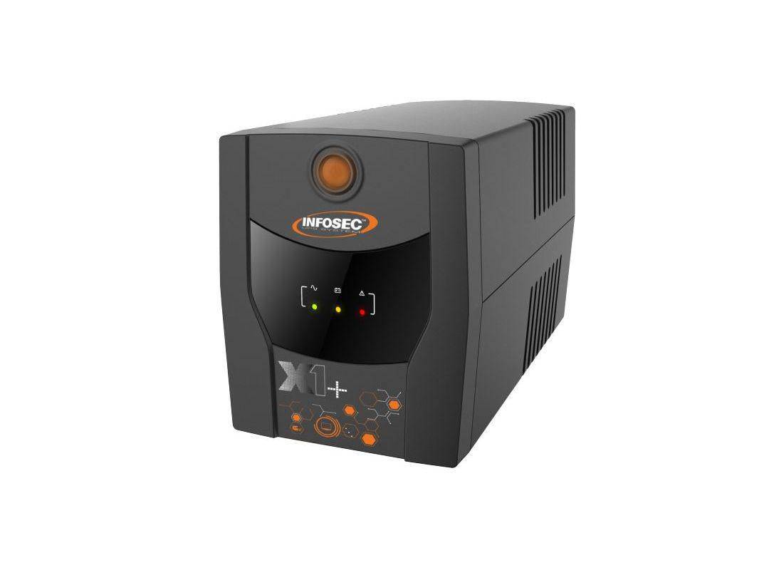 INFOSEC Onduleur X1+ 500 VA prises IEC-1