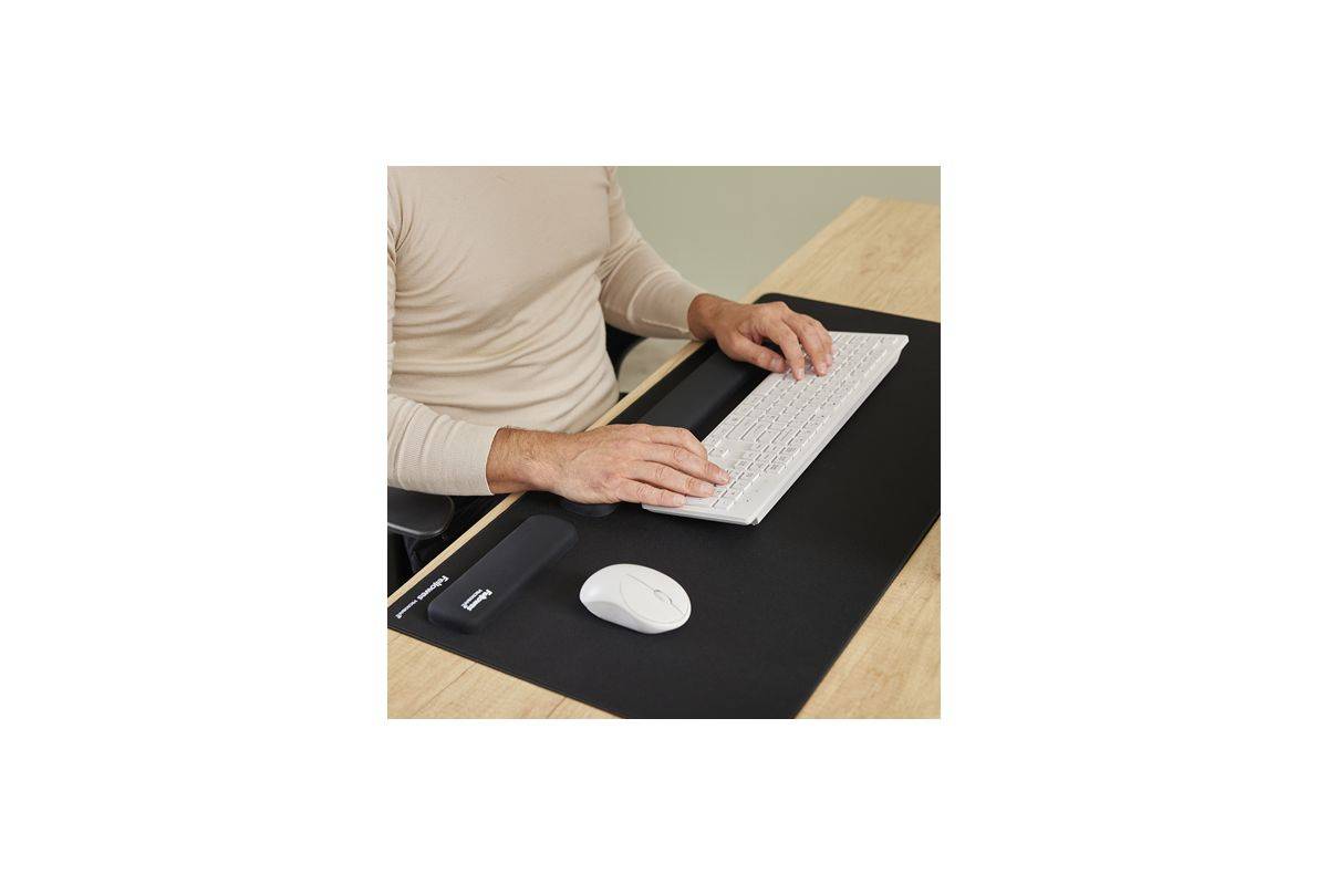 FELLOWES Repose-poignets clavier Breyta - Noir-1
