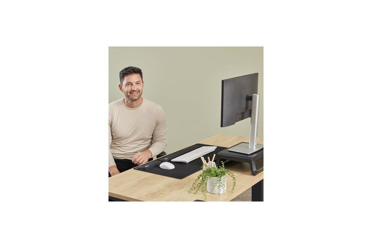 FELLOWES Repose-poignets clavier Breyta - Noir-2