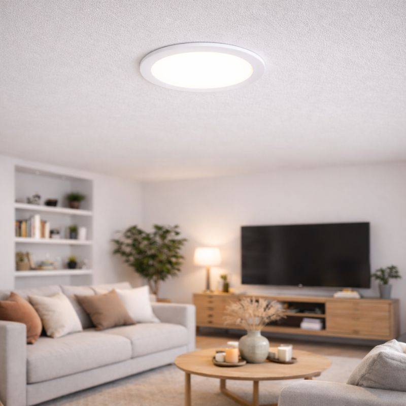 Spot LED 24W Dimmable Rond 300mm - Blanc Chaud 2300K - 3500K - SILAMP-1