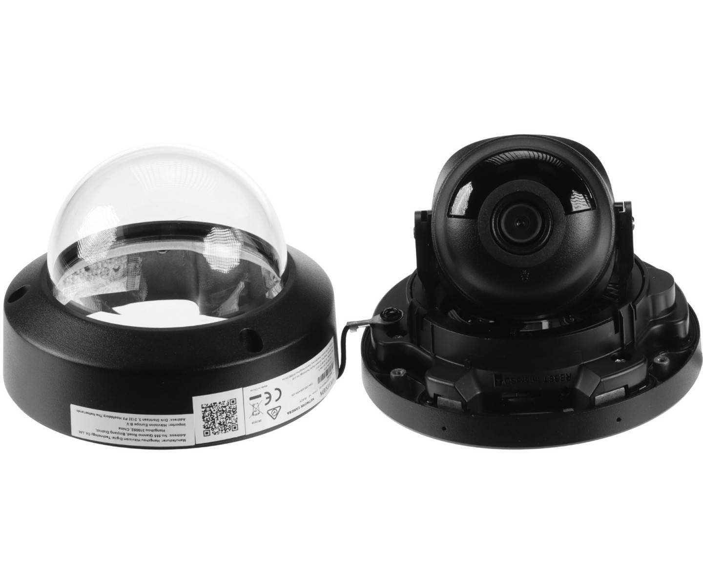 Hikvision DS-2CD2146G2H-ISU(2.8mm)(eF)/NOIR Caméra réseau dôme fixe 4 MP alimentée par Darkfighter-2