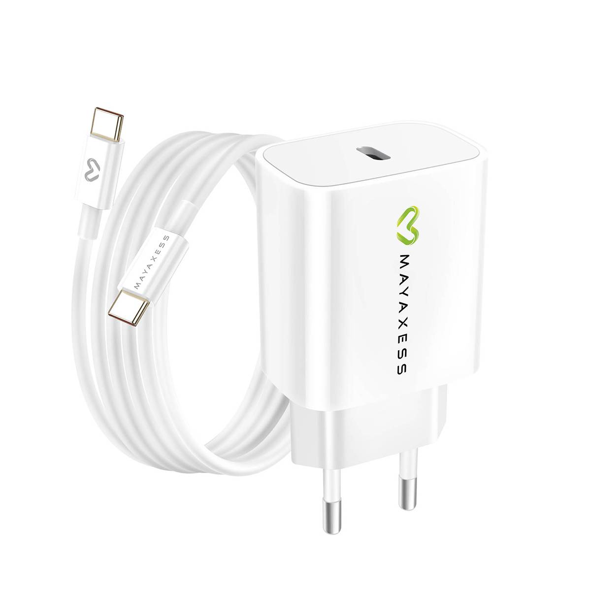 Chargeur Secteur pour Fairphone 4 20W + Câble USB-C 1m-0