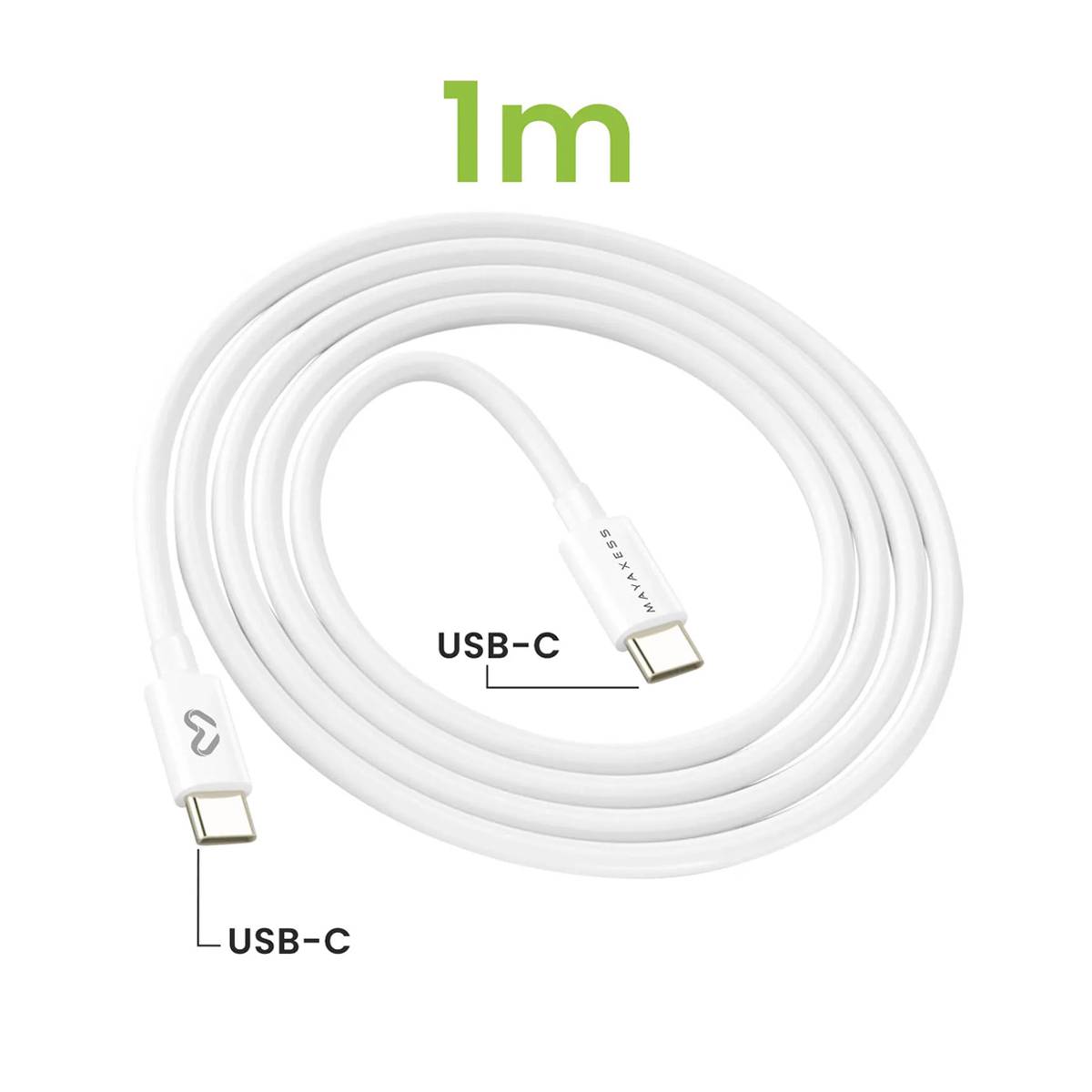 Chargeur Secteur pour Fairphone 4 20W + Câble USB-C 1m-1