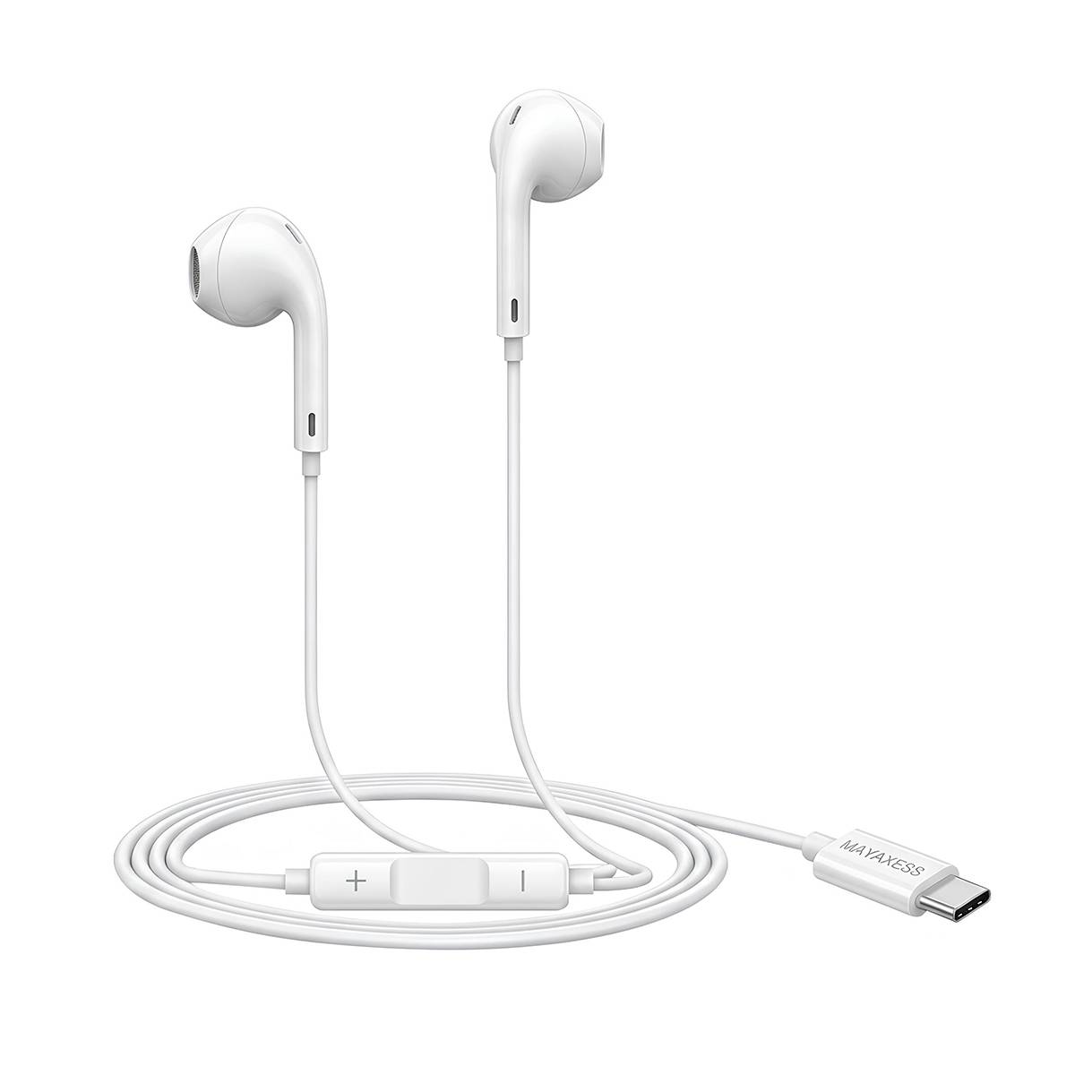 Écouteurs Filaires USB-C avec Micro intégré pour Fairphone 5-0