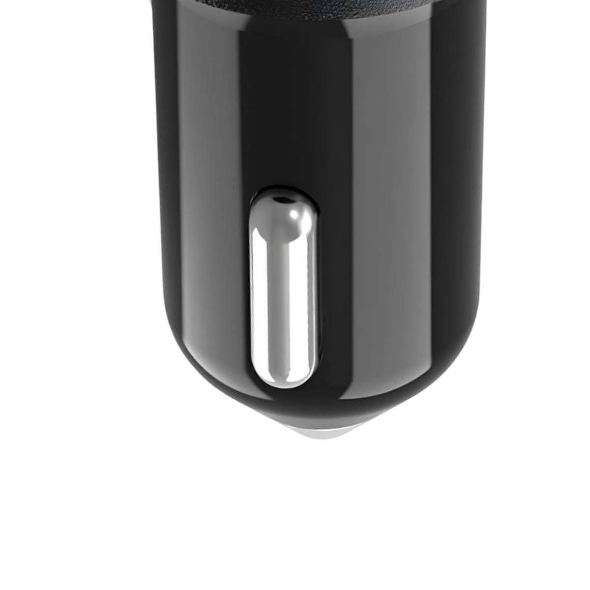 Chargeur Allume-Cigare Double Port USB-A QC 3.0 2.4A Indicateur LED Compact-1