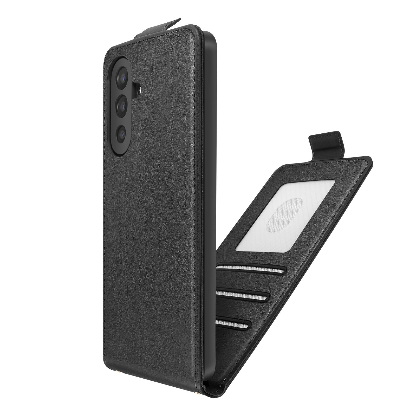 Étui pour Galaxy A17 Clapet Vertical avec Chaîne Bandoulière Métallique-0