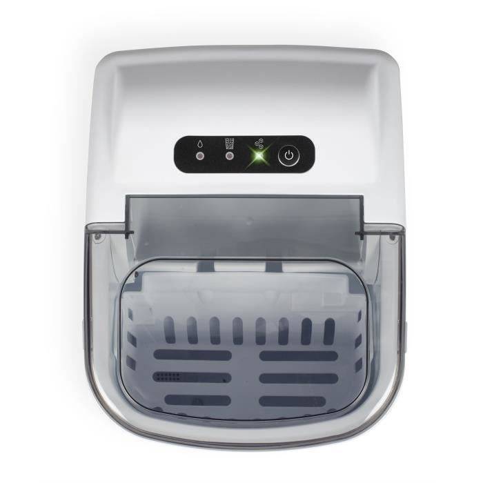Machine à Glaçons 150w 12kg/24h Blanc Livoo DOM484-3