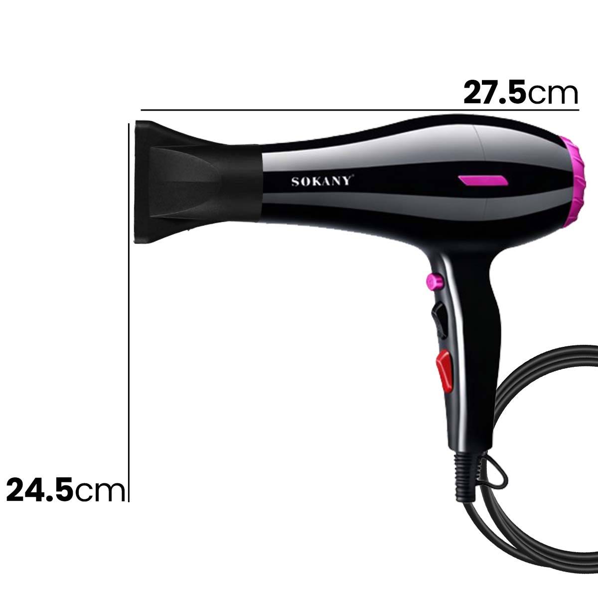Sèche-Cheveux 2400W avec Air Chaud / Froid et Concentrateur-3