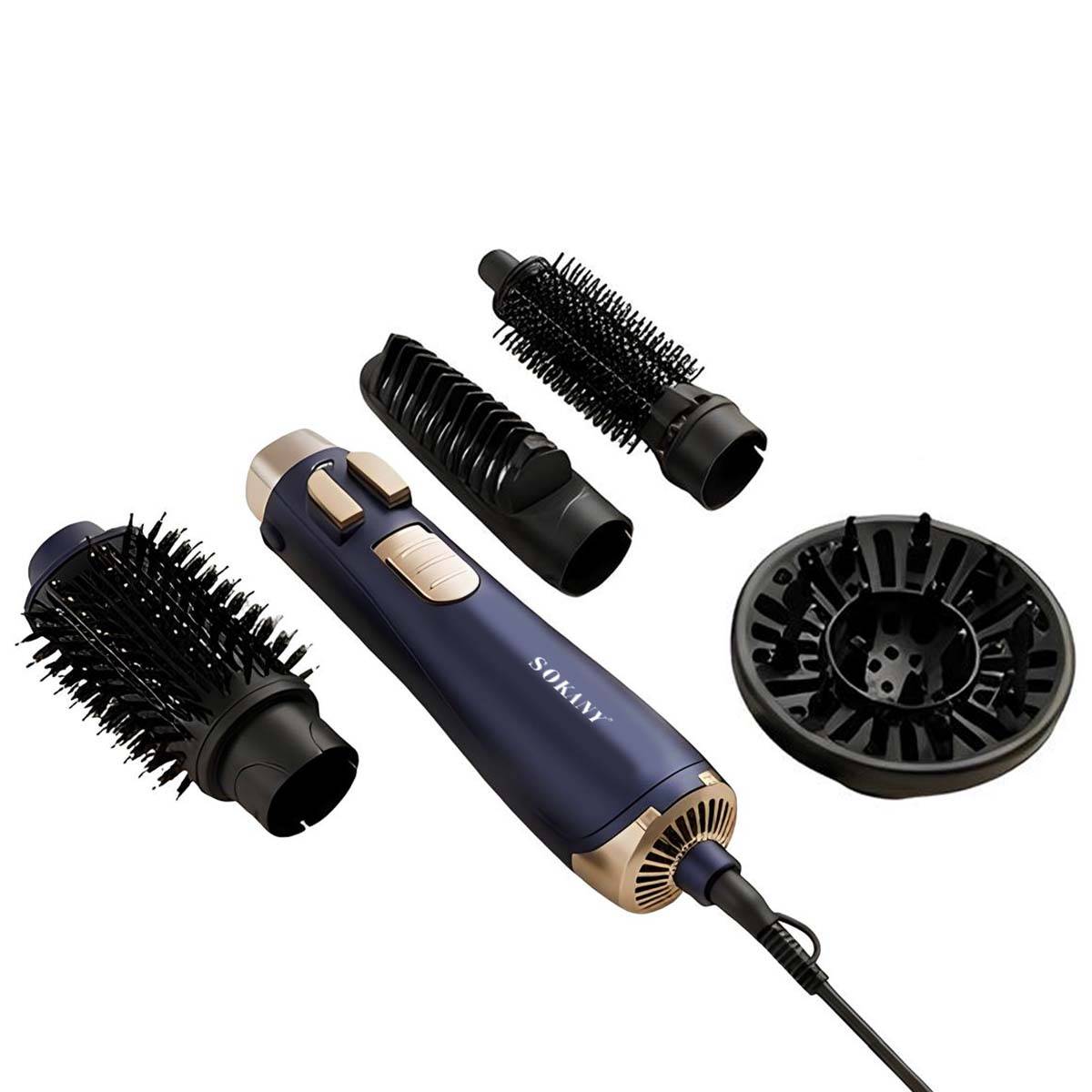 Brosse soufflante 1400W à Embouts Interchangeables et Cordon 360°-3