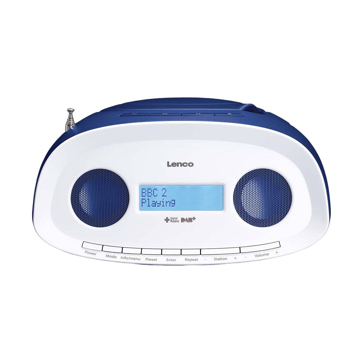 Boombox Portable CD et USB avec Radio DAB+ / FM et Ecran LCD-1