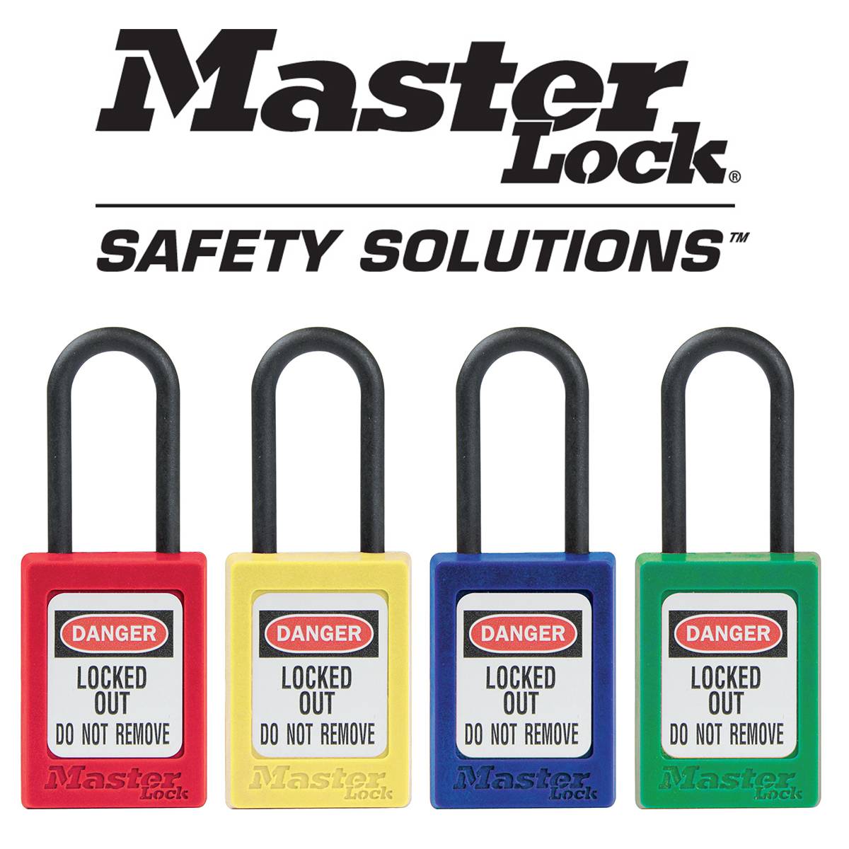 Master Lock S32RED Cadenas de Consignation en Thermoplastique Diélectrique pour Installations Electriques-4