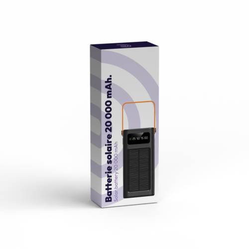 Batterie externe solaire 20000 mAh-2