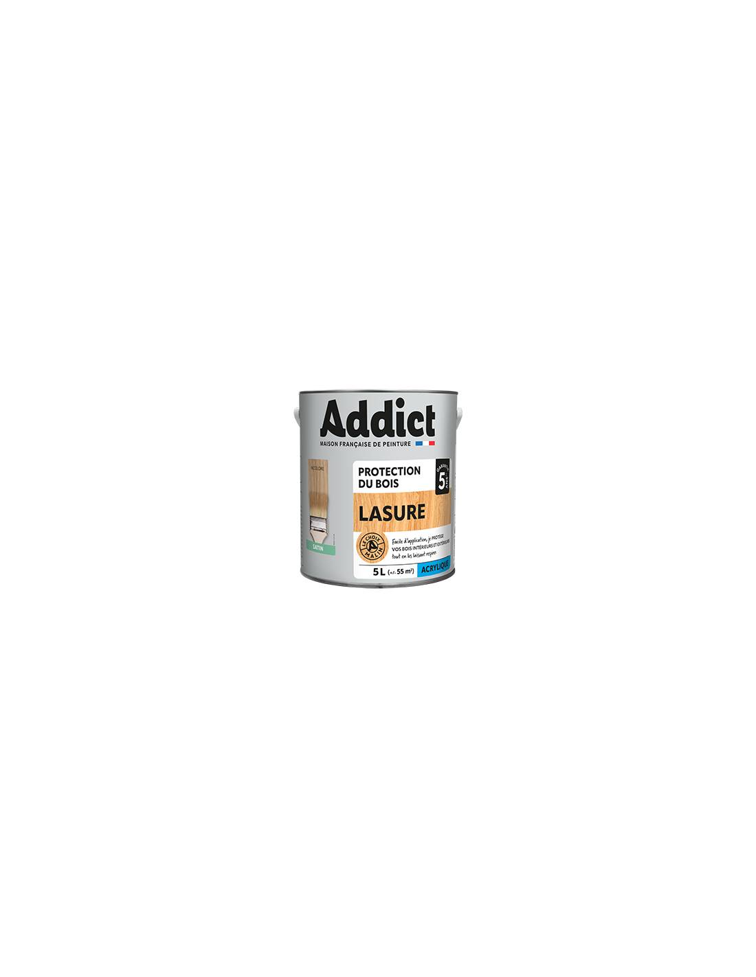 Lasure Bois Acrylique 5 Litres Incolore - Addict-0