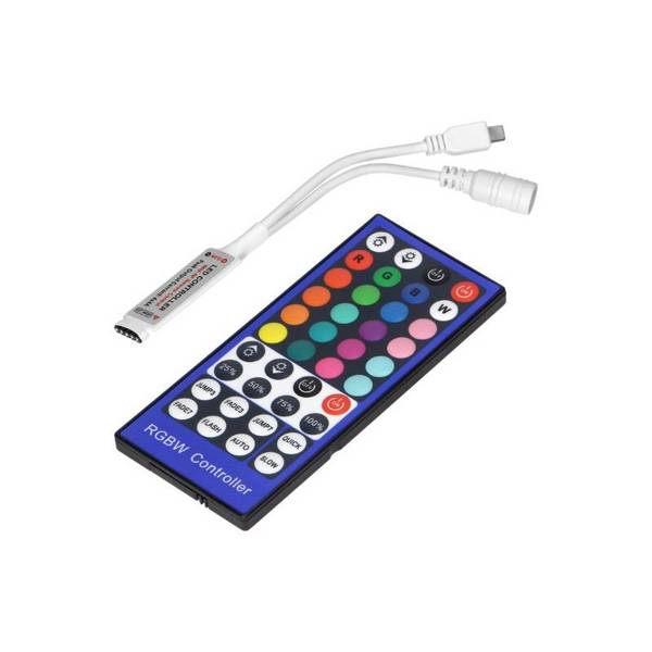 Contrôleur RGBW RF & Télécommande pour Ruban 12-24V - SILAMP