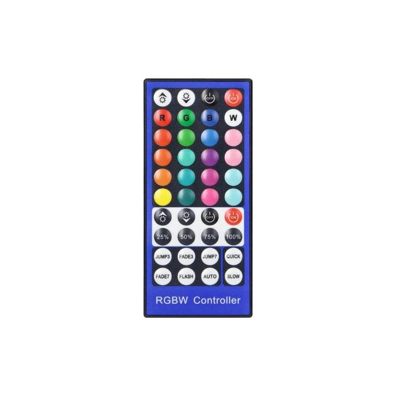 Contrôleur RGBW RF & Télécommande pour Ruban 12-24V - SILAMP-1