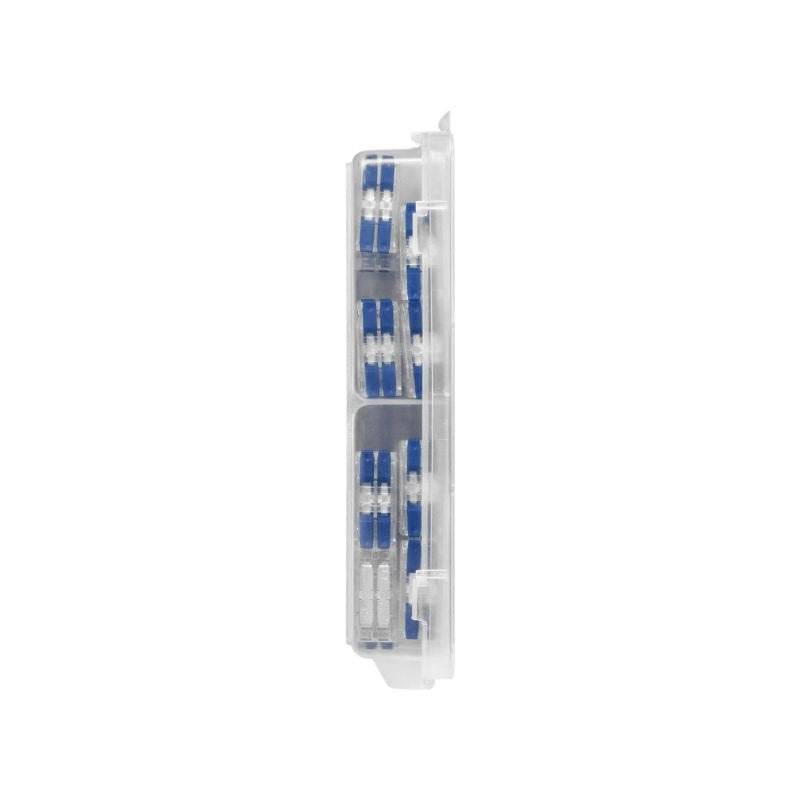 Boîte de 50 Connecteurs Bout à Bout (24x1 fil, 16x2 fils, 10x3 fils) - SILAMP-2