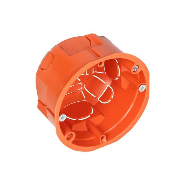 Boîte d'Encastrement pour Cloisons 60mm Profondeur - Rond - SILAMP
