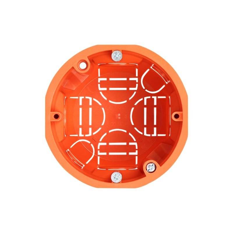 Boîte d'Encastrement pour Cloisons 60mm Profondeur - Rond - SILAMP-1