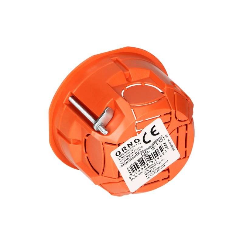 Boîte d'Encastrement pour Cloisons 60mm Profondeur - Rond - SILAMP-2
