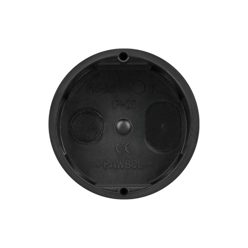 Boîte d'Encastrement 60mm Profondeur - Noir - SILAMP-1