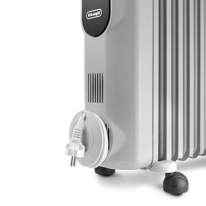 Radiateur à Bain D'huile 1500w Blanc Delonghi TRRSE0715-3