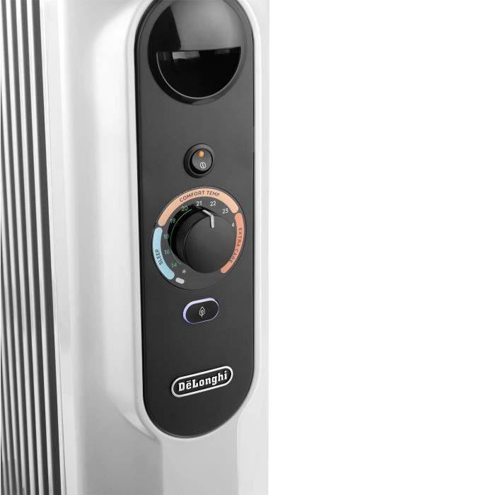 Radiateur à Bain D'huile 1500w Blanc Delonghi TRRSE0715-4