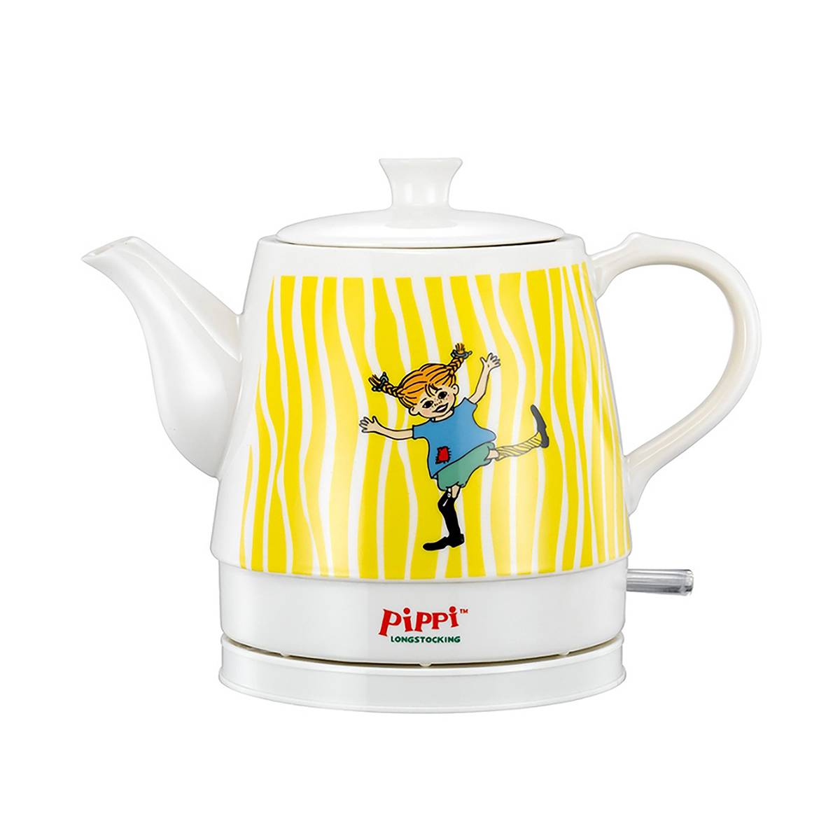 Bouilloire en Céramique 0,8L 1750W avec Arrêt Auto au Design Happy Pippi-0