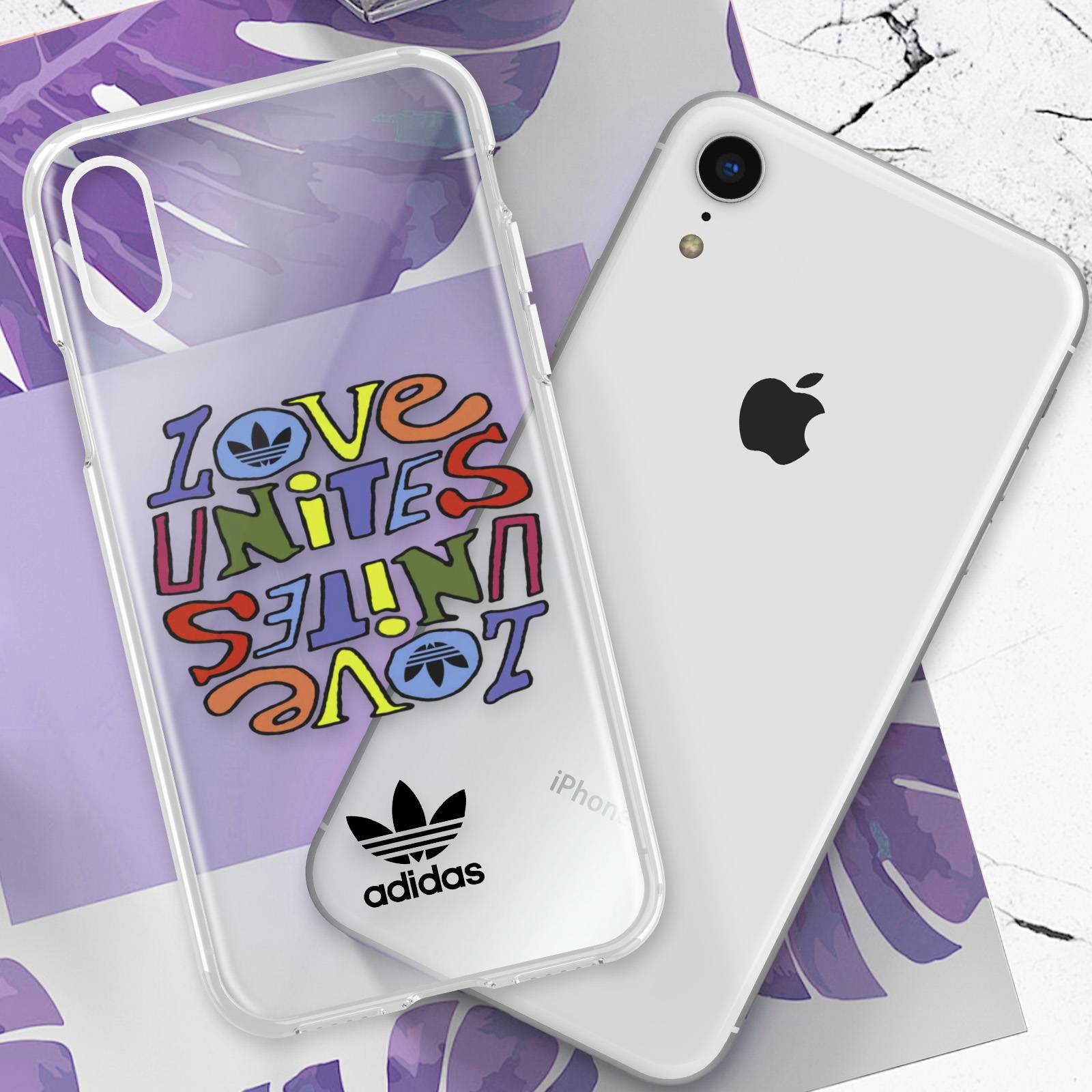 Coque pour iPhone XR Protection Silicone Design Pride Love Unites Moderne-2