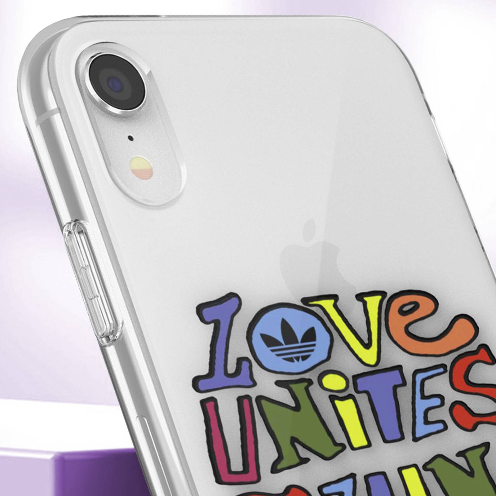 Coque pour iPhone XR Protection Silicone Design Pride Love Unites Moderne-3