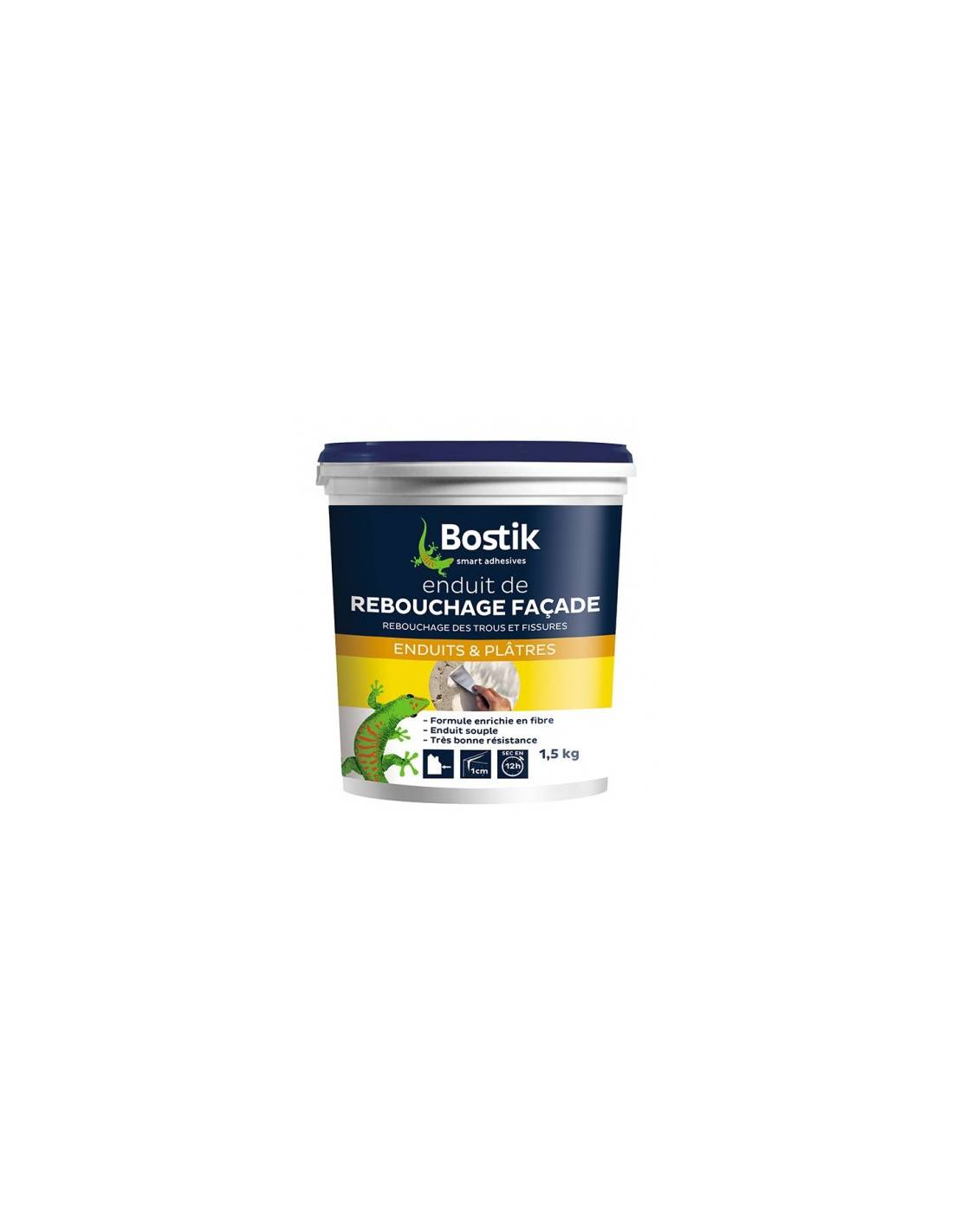 Bostik Rebouchage Façade Pâte 1.5kg - Bostik-1