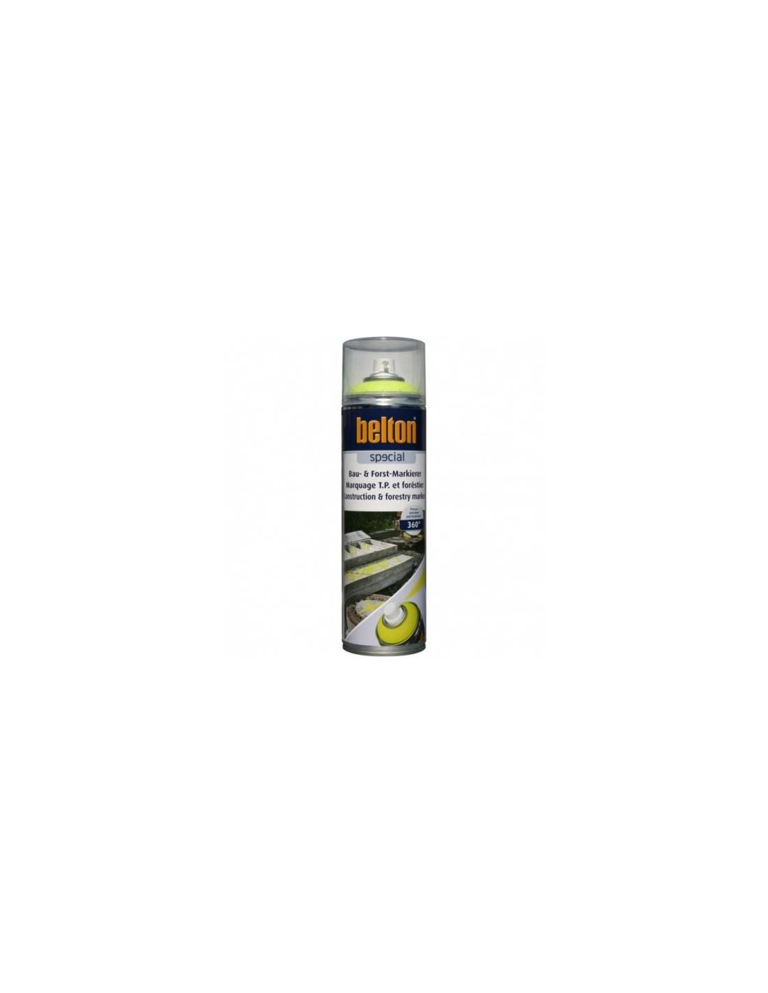 Peinture Marquage Chantier Jaune Haute Visibilité, Durable - Belton-1
