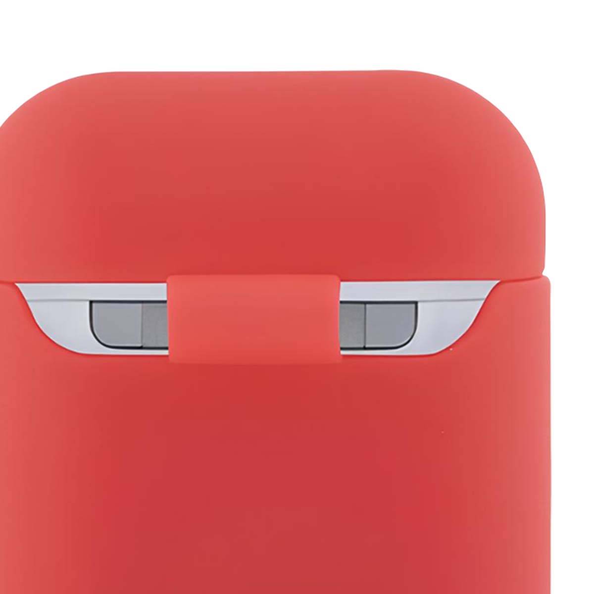Coque pour AirPods 1 / 2 en Silicone Motif 3D avec Mousqueton Métallique-3
