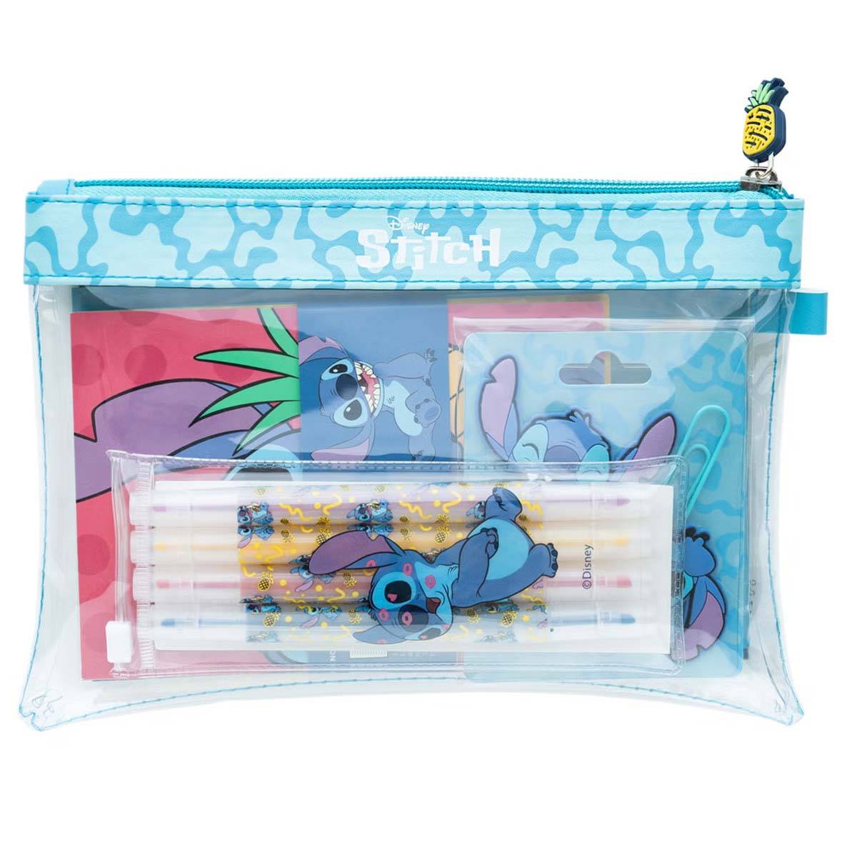 Set de Fournitures Scolaires 13 pièces Motifs Stitch Collection Tropical-1