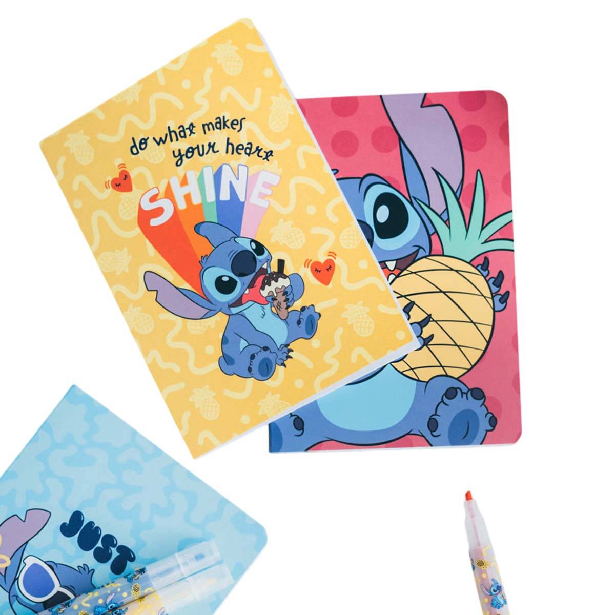 Set de Fournitures Scolaires 13 pièces Motifs Stitch Collection Tropical-2