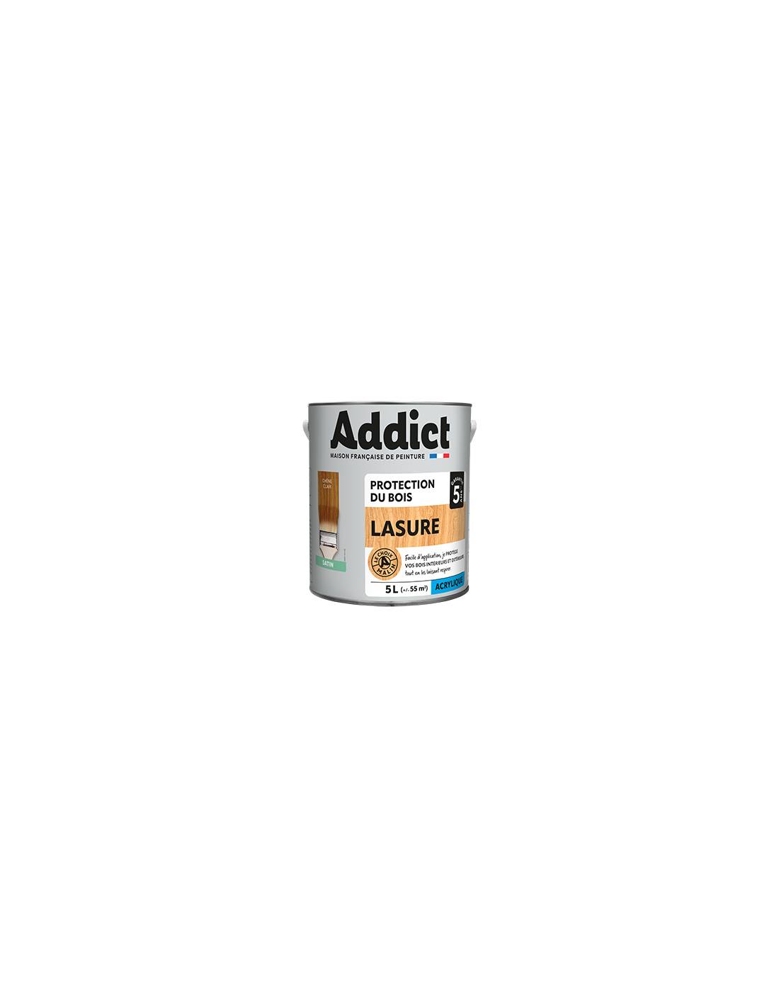 Peinture Lasure Acrylique 5 Litres Chene Clair - Addict-0