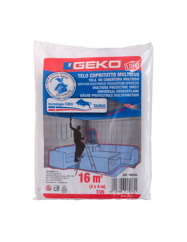 Bâche Geko 16m2 épaisse Protection Robuste Toutes Saisons - Geko