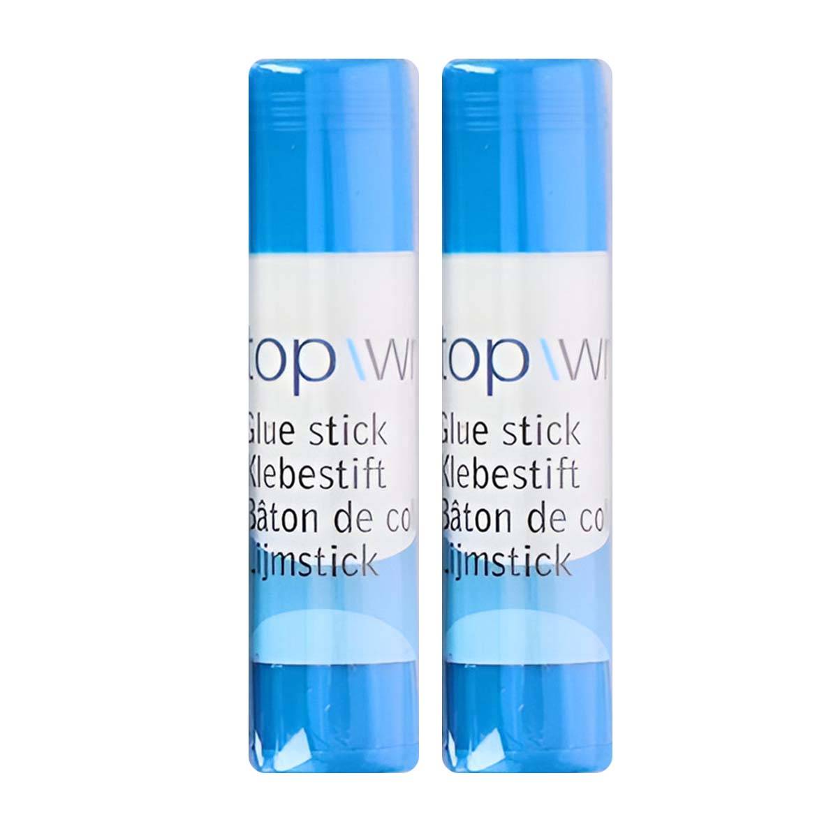 Lot de 4 Bâtons de Colle pour Papier Format Stick Rétractable-2