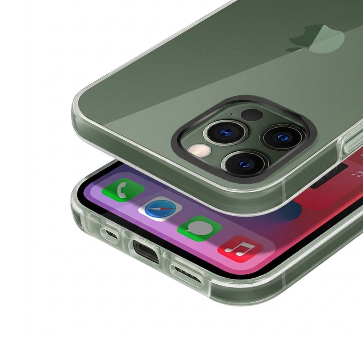 Coque pour iPhone 13 Pro Ultra-résistant avec système anti-jaunissement-4