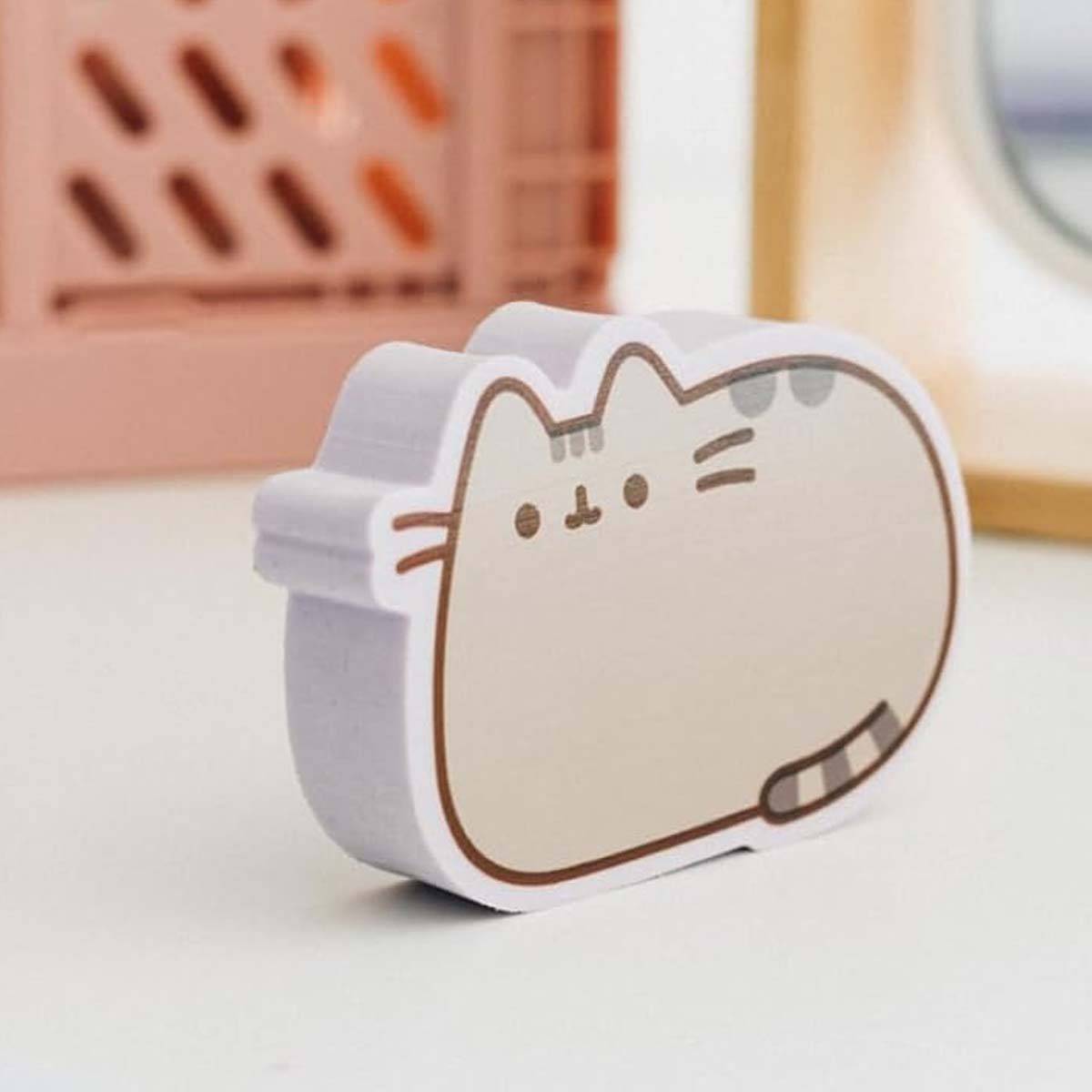 Lot de Gommes Scolaires Jumbo Pusheen Effaçables Collection Moments 2 Pièces-4