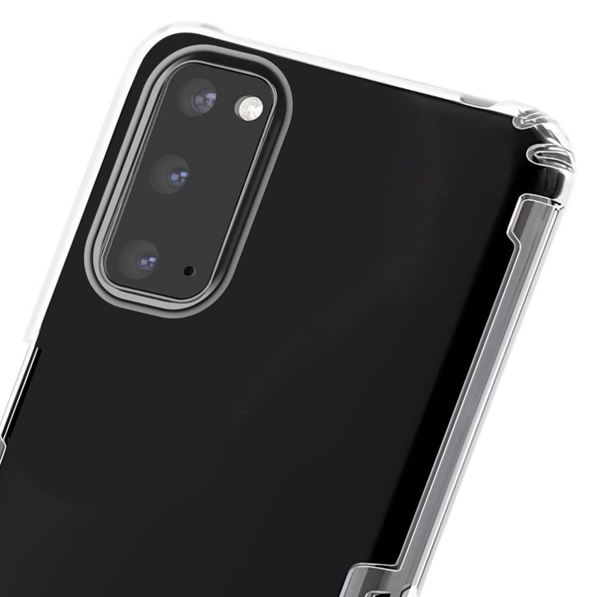Coque pour Galaxy S20 Modèle Nature en TPU avec Coins Renforcés-2