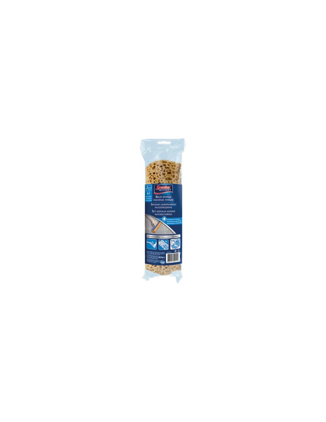 Recharge Balai éponge Essorage Intégré - Spontex Expert-0