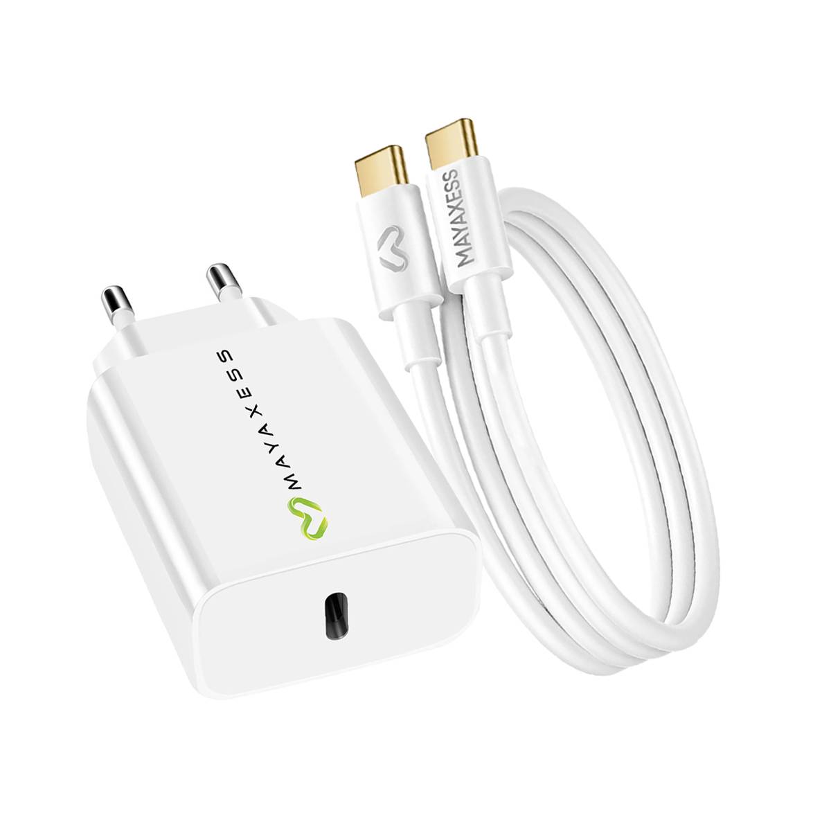 Chargeur Secteur pour Galaxy A53 20W + Câble USB-C 1m-0