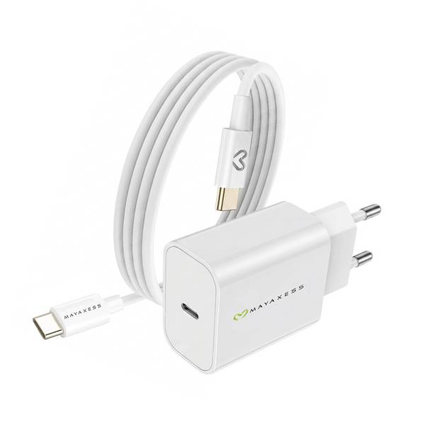 Chargeur Secteur pour Poco F7 20W + Câble USB-C 1m