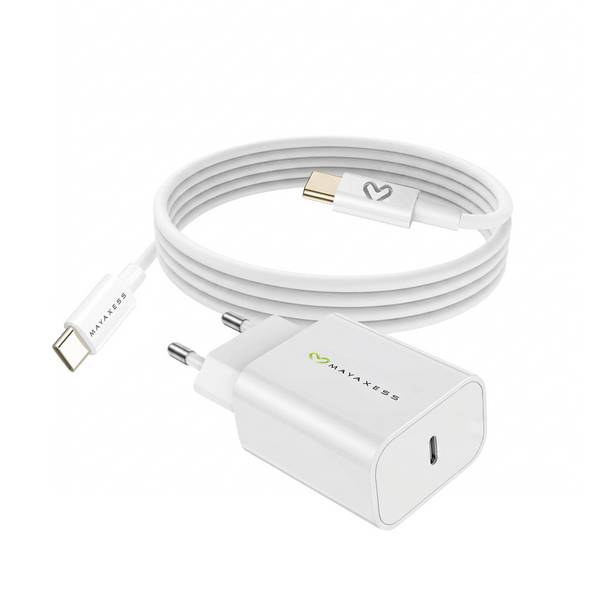 Chargeur Secteur pour Xiaomi 14T Pro 20W + Câble USB-C 1m