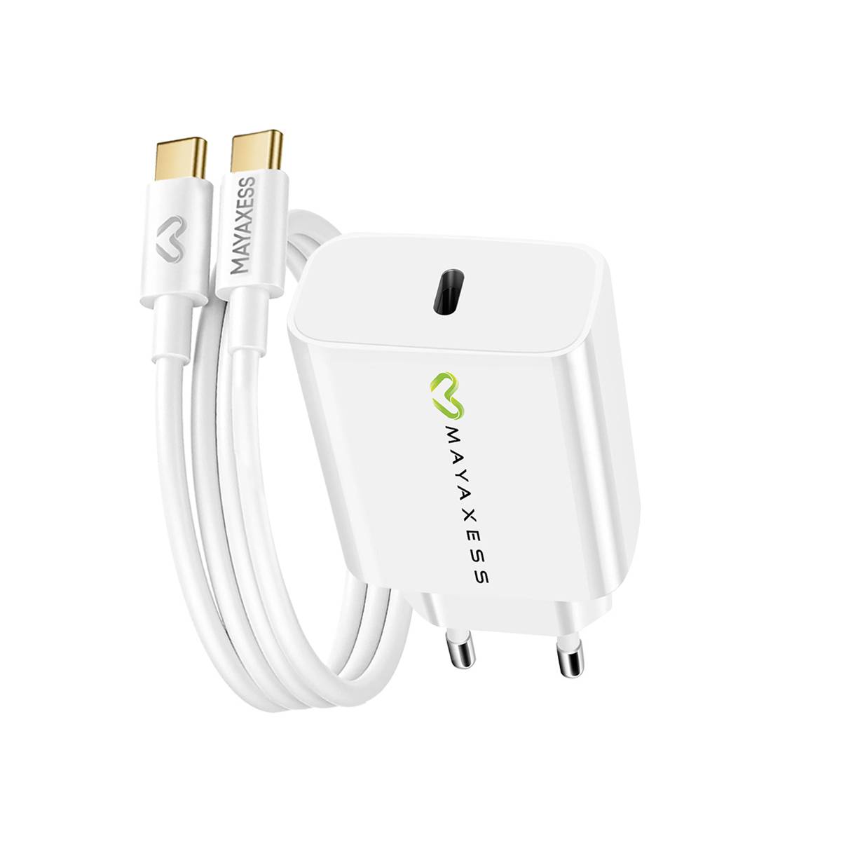 Chargeur Secteur pour Galaxy A33 20W + Câble USB-C 1m-0