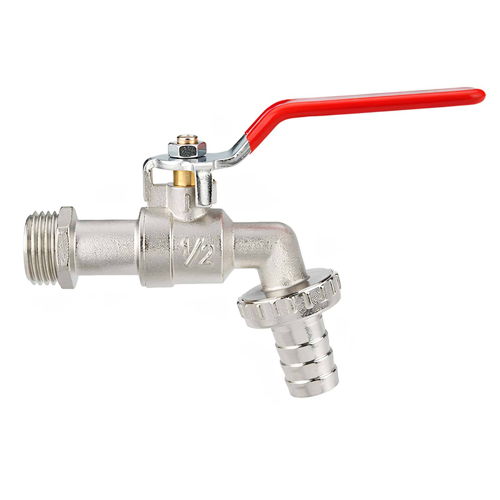 Robinet de Puisage 1/2 pouces en Alliage de Zinc avec Levier Quart de Tour-1