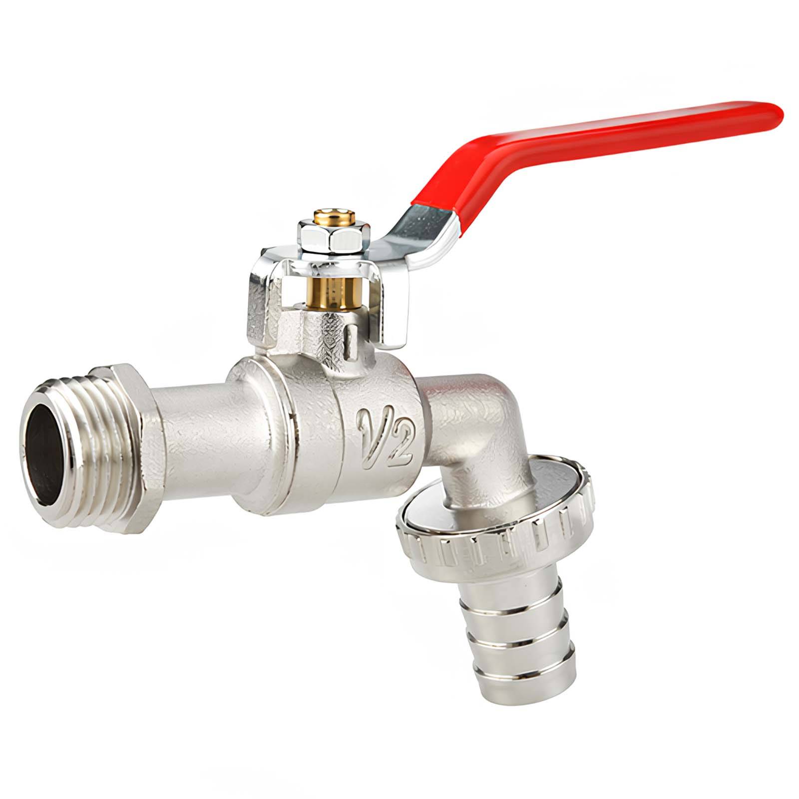 Robinet de Puisage 1/2 pouces en Alliage de Zinc avec Levier Quart de Tour-0