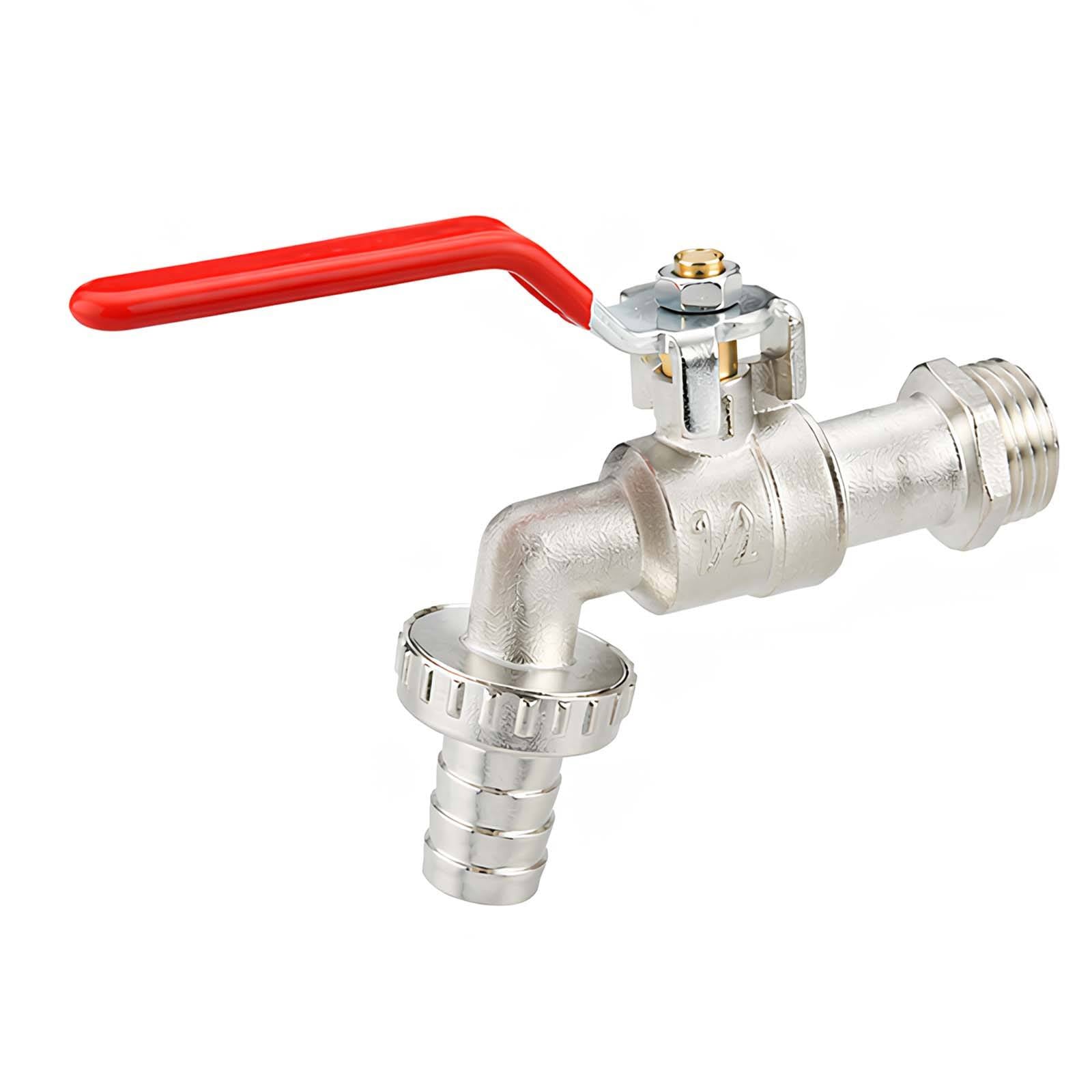 Robinet de Puisage 1/2 pouces en Alliage de Zinc avec Levier Quart de Tour-3