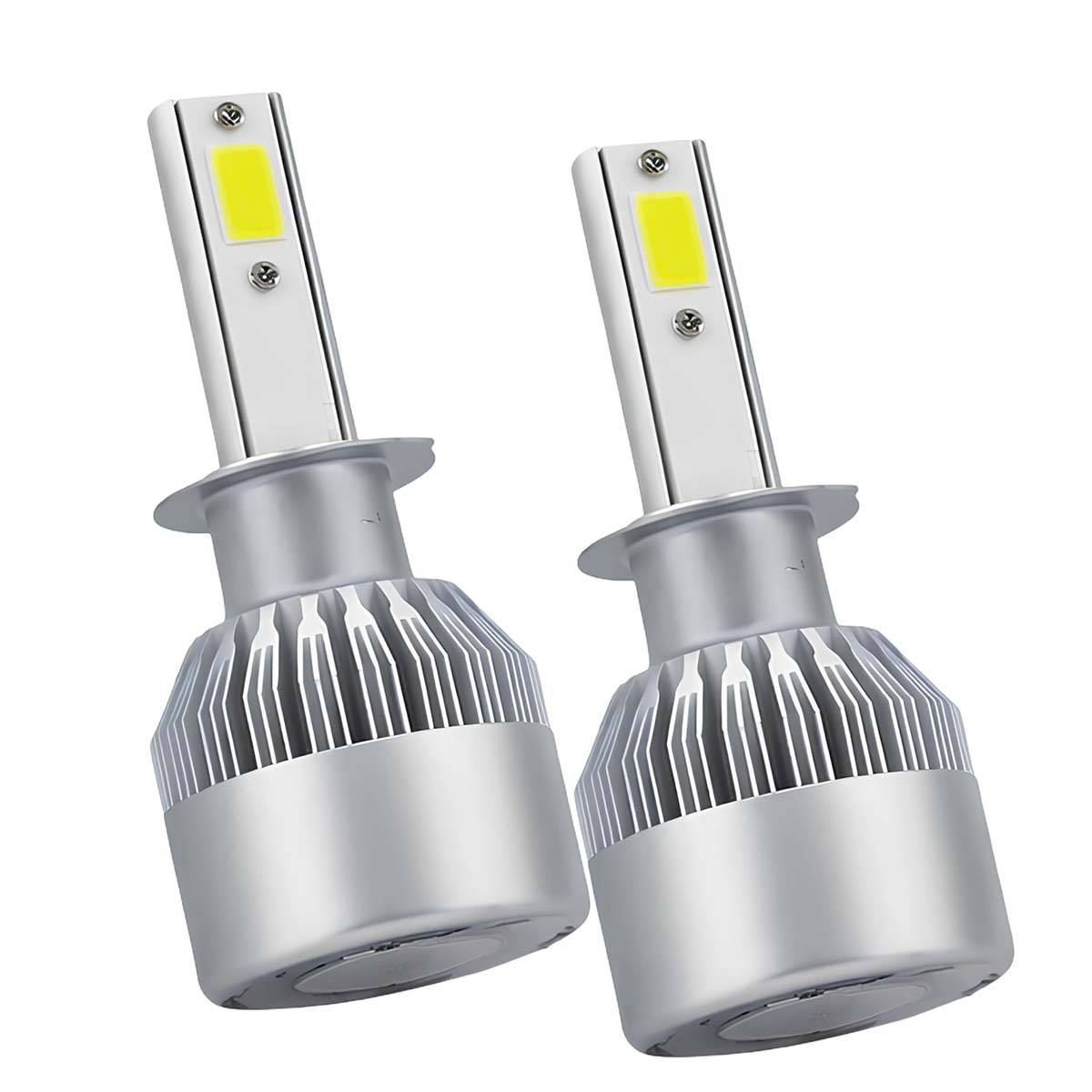 Lot de 2 Ampoules LED Automobile H11 30W 6000K 3600LM avec Dissipation Thermique-1