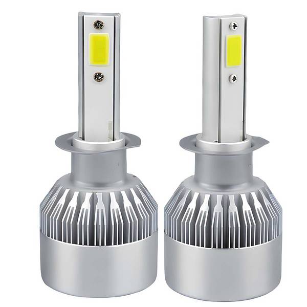 Lot de 2 Ampoules LED Automobile H11 30W 6000K 3600LM avec Dissipation Thermique
